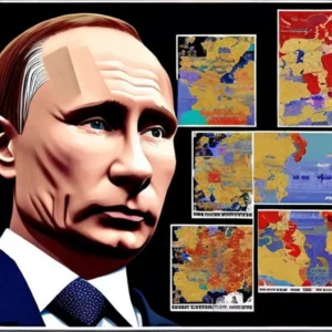 Artistic representation for What Putin Game Plan ? What the West and Former Soviet States Can Learn About Navigating Today Geopolitical Maze. Let me know if you'd like me to suggest any other titles.