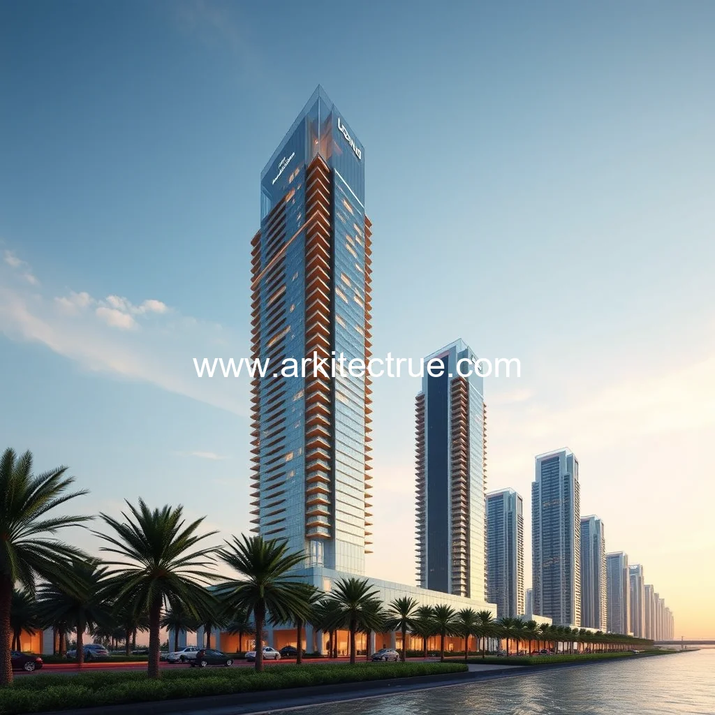 Artistic representation for One Development inks consultancy contract for 544m Dubai project