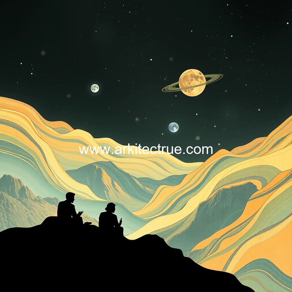 Artistic representation for Thinking in new dimensions with Studio SC Directors Nicholas Bandounas and Ed Salib