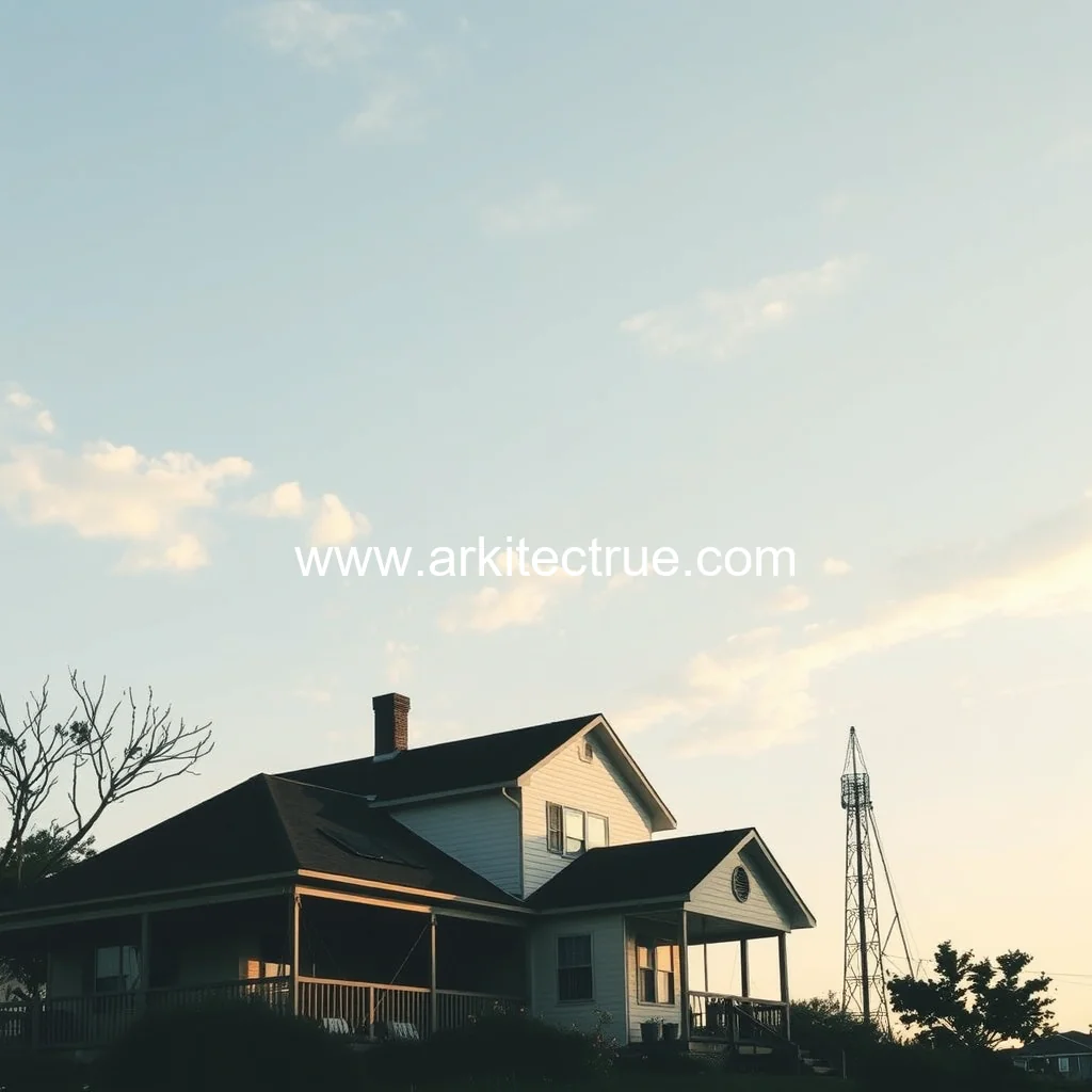 Artistic representation for Texas resilience: raising home performance standards!