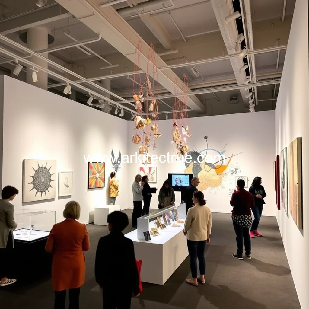 Artistic representation for D301: inaugural design exhibition unveils artistic diversity and interactive delights!