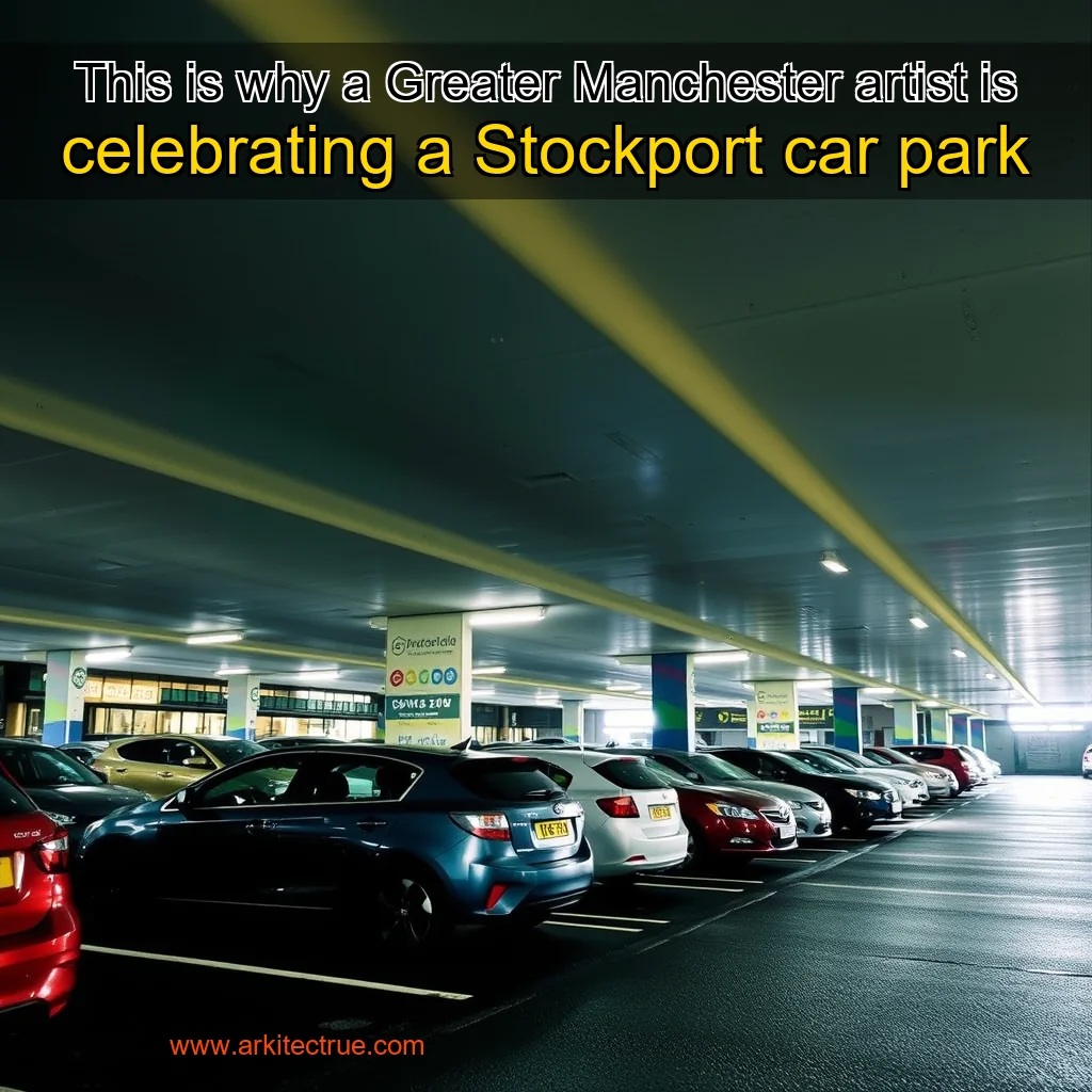 Artistic representation for This is why a Greater Manchester artist is celebrating a Stockport car park