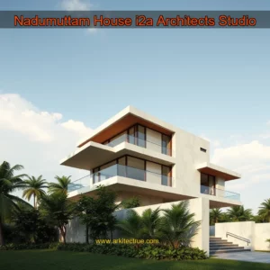 Artistic representation for Nadumuttam House i2a Architects Studio