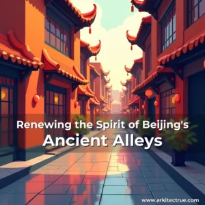 Artistic representation for Renewing the Spirit of Beijing's Ancient Alleys