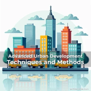 Artistic representation for Advanced Urban Development Techniques and Methods