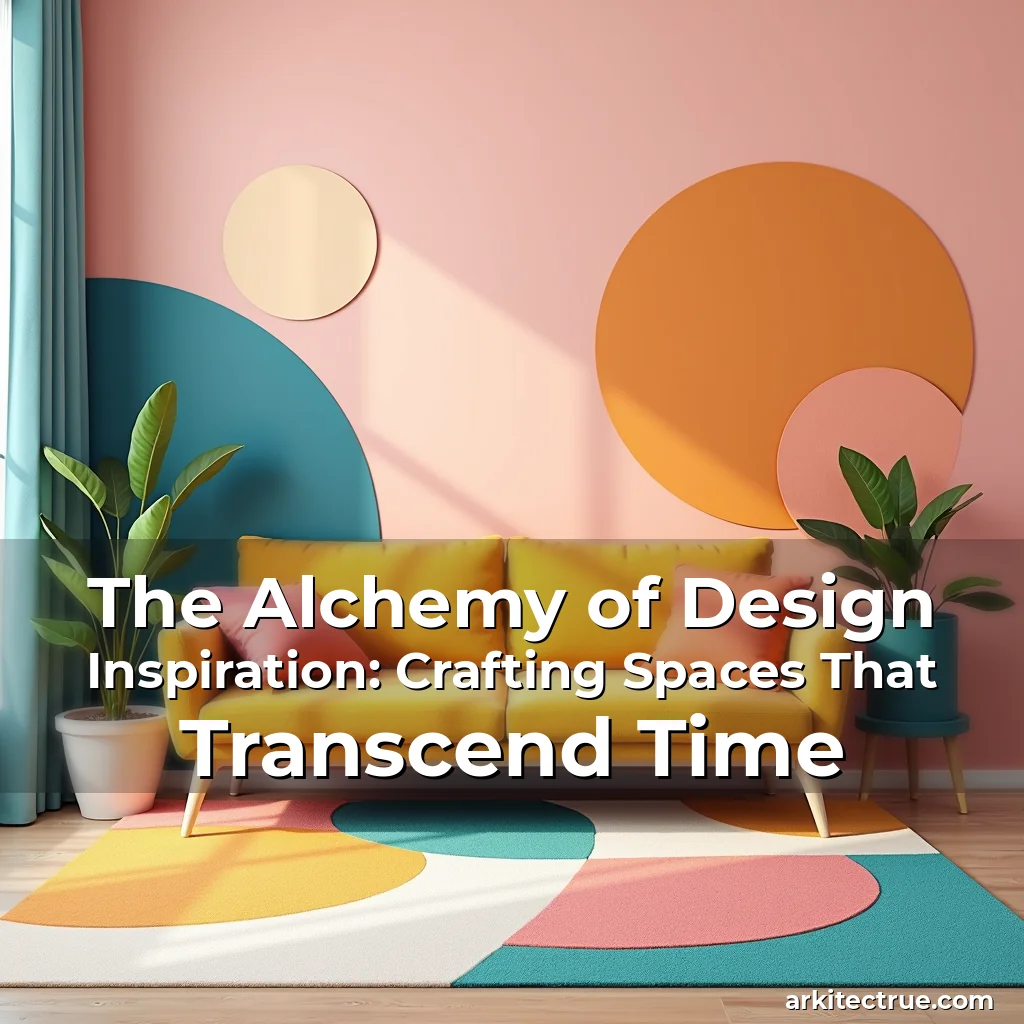 Artistic representation for The Alchemy of Design Inspiration: Crafting Spaces That Transcend Time