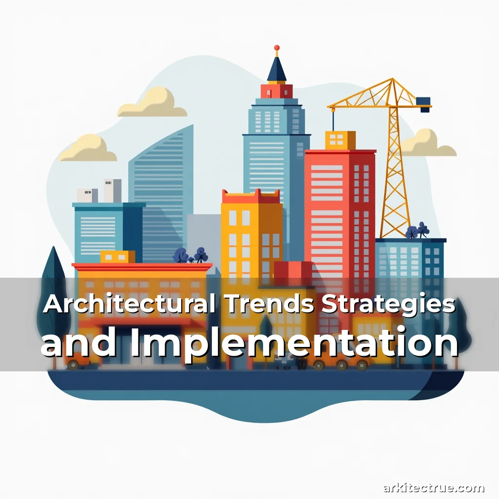 Artistic representation for Architectural Trends Strategies and Implementation