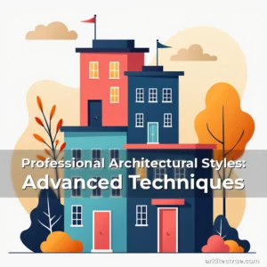 Artistic representation for Professional Architectural Styles: Advanced Techniques