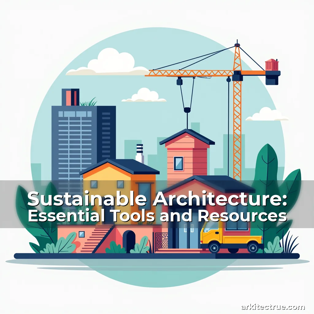 Artistic representation for Sustainable Architecture: Essential Tools and Resources