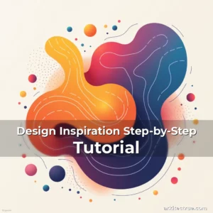 Artistic representation for Design Inspiration Step-by-Step Tutorial