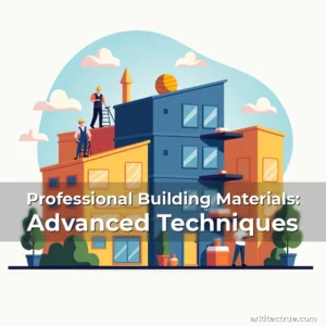 Artistic representation for Professional Building Materials: Advanced Techniques