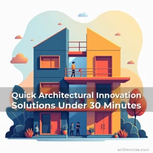 Artistic representation for Quick Architectural Innovation Solutions Under 30 Minutes