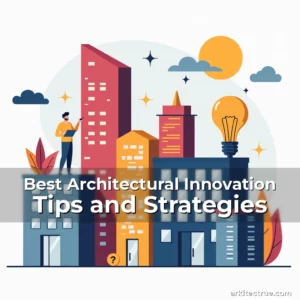 Artistic representation for Best Architectural Innovation Tips and Strategies