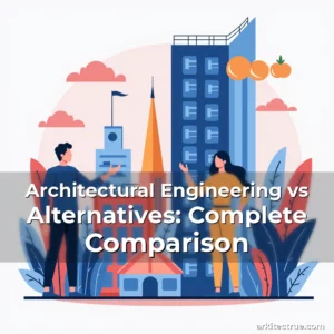Artistic representation for Architectural Engineering vs Alternatives: Complete Comparison