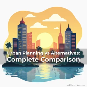 Artistic representation for Urban Planning vs Alternatives: Complete Comparison