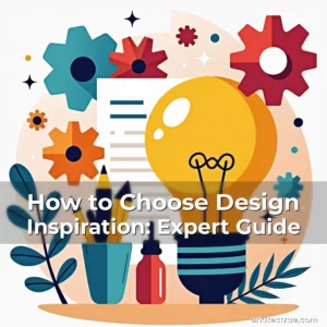 Artistic representation for How to Choose Design Inspiration: Expert Guide
