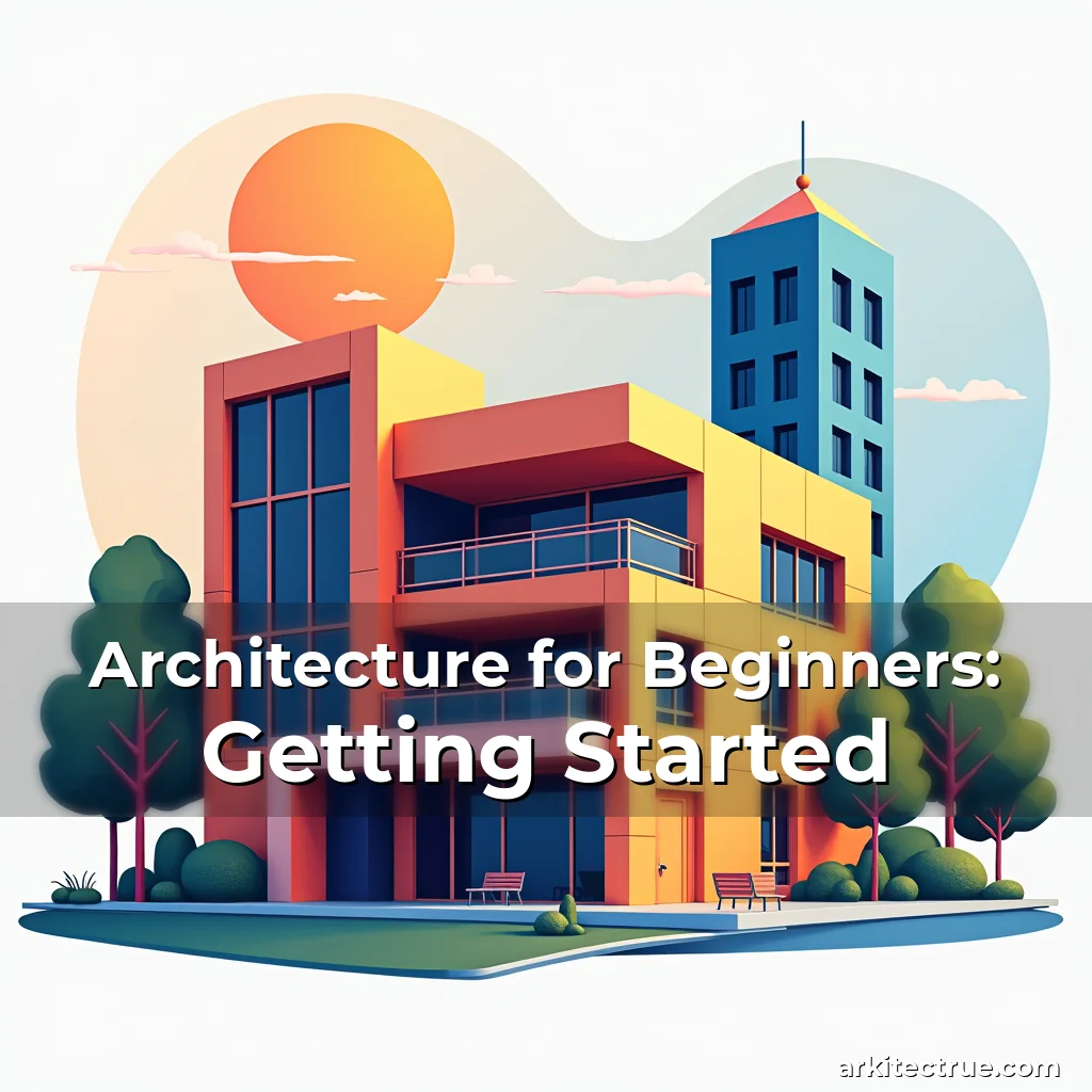 Artistic representation for Architecture for Beginners: Getting Started