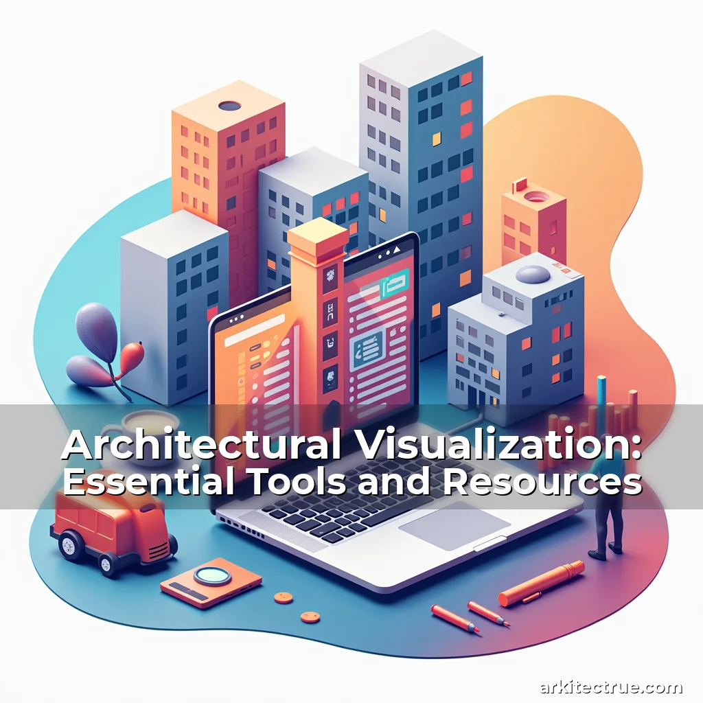 Artistic representation for Architectural Visualization: Essential Tools and Resources