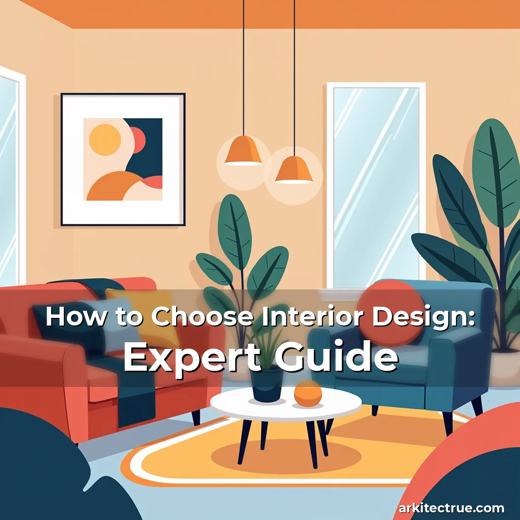 Artistic representation for How to Choose Interior Design: Expert Guide