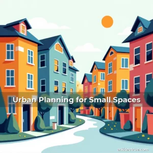 Artistic representation for Urban Planning for Small Spaces