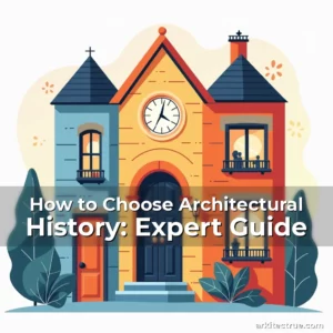 Artistic representation for How to Choose Architectural History: Expert Guide