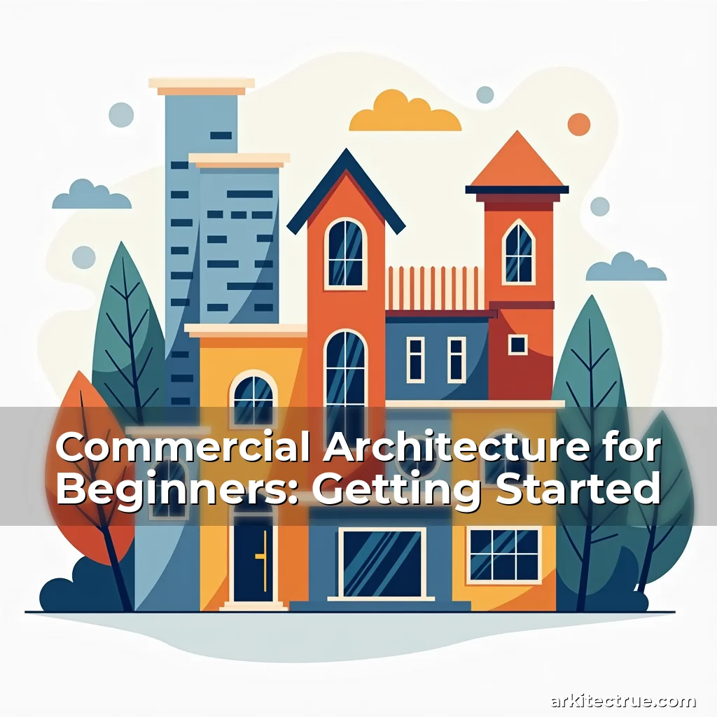 Artistic representation for Commercial Architecture for Beginners: Getting Started