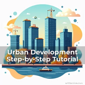 Artistic representation for Urban Development Step-by-Step Tutorial