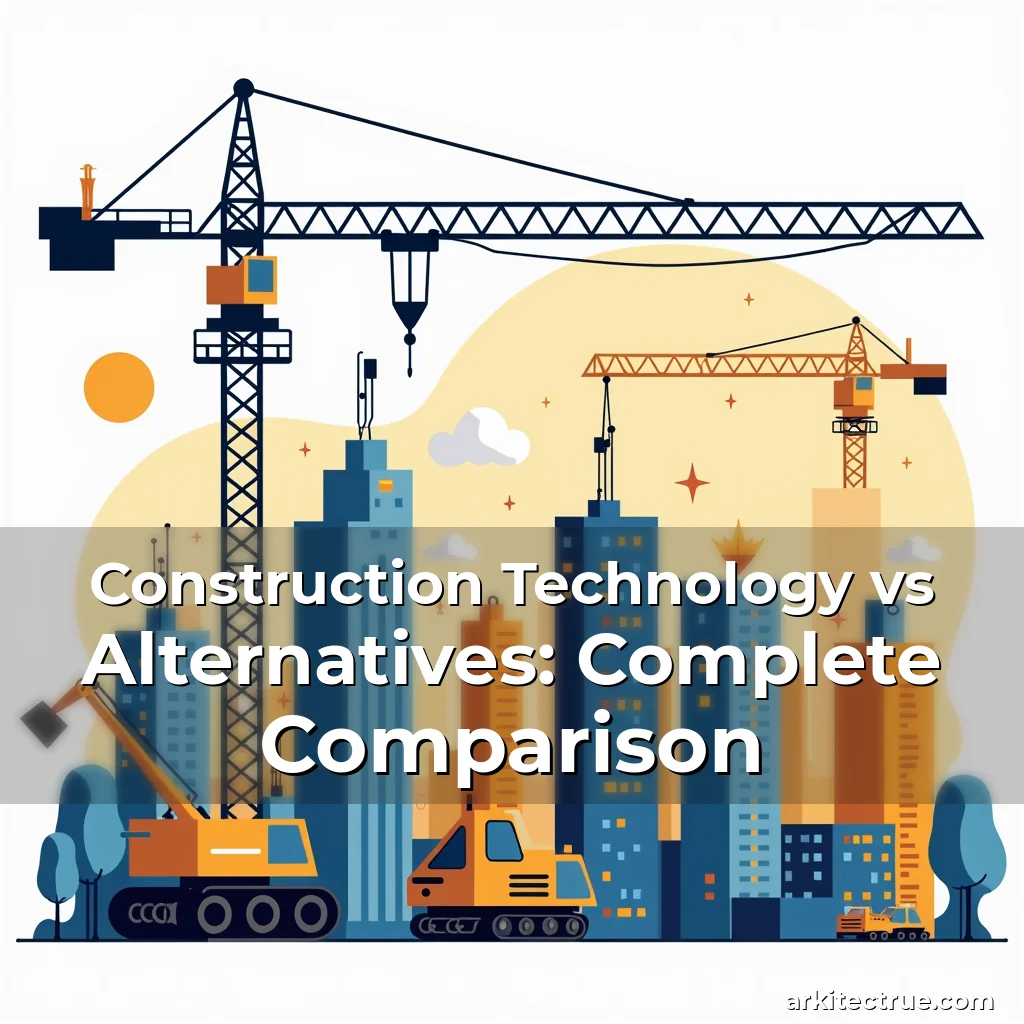 Artistic representation for Construction Technology vs Alternatives: Complete Comparison