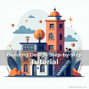 Artistic representation for Building Design Step-by-Step Tutorial