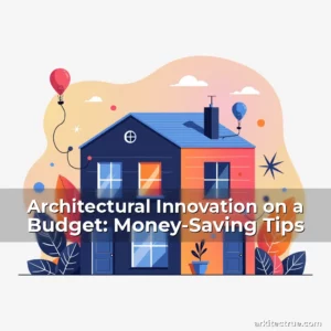 Artistic representation for Architectural Innovation on a Budget: Money-Saving Tips