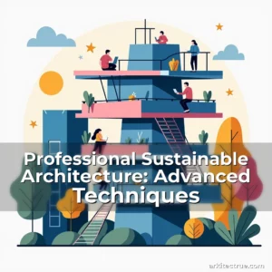 Artistic representation for Professional Sustainable Architecture: Advanced Techniques