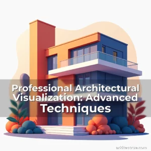 Artistic representation for Professional Architectural Visualization: Advanced Techniques