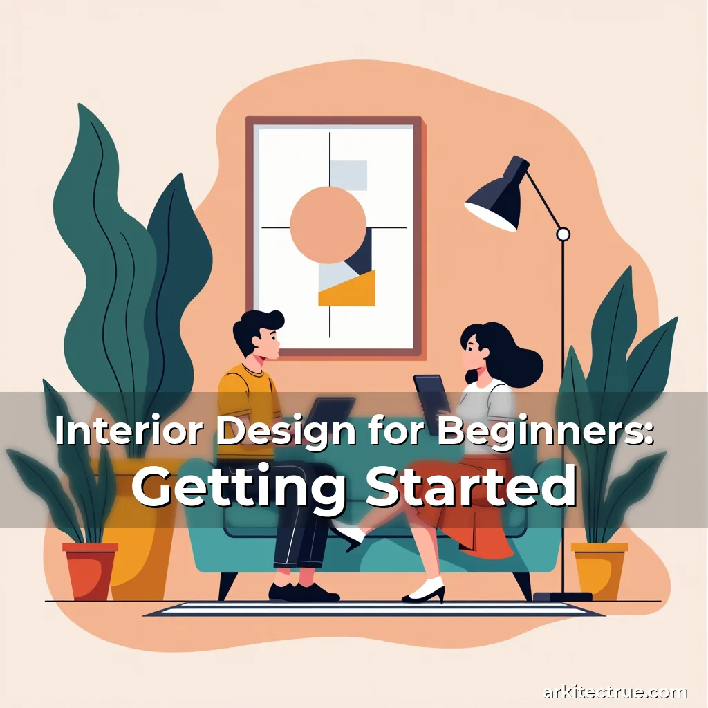 Artistic representation for Interior Design for Beginners: Getting Started