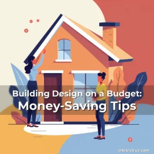 Artistic representation for Building Design on a Budget: Money-Saving Tips