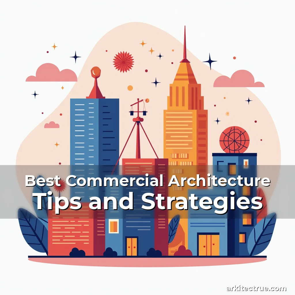 Artistic representation for Best Commercial Architecture Tips and Strategies