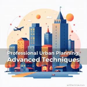 Artistic representation for Professional Urban Planning: Advanced Techniques