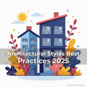 Artistic representation for Architectural Styles Best Practices 2025