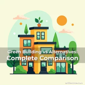 Artistic representation for Green Building vs Alternatives: Complete Comparison