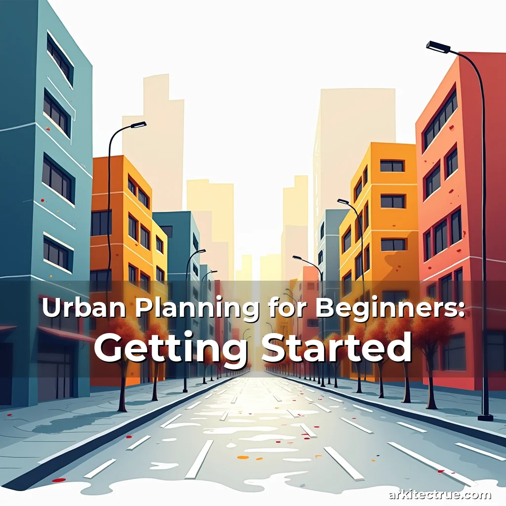 Artistic representation for Urban Planning for Beginners: Getting Started