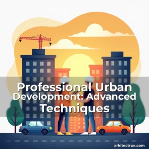 Artistic representation for Professional Urban Development: Advanced Techniques