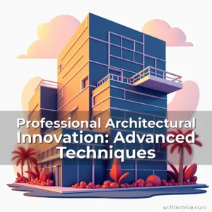 Artistic representation for Professional Architectural Innovation: Advanced Techniques