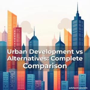 Artistic representation for Urban Development vs Alternatives: Complete Comparison