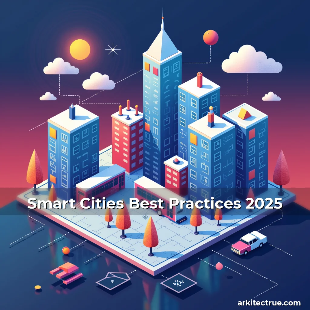 Artistic representation for Smart Cities Best Practices 2025