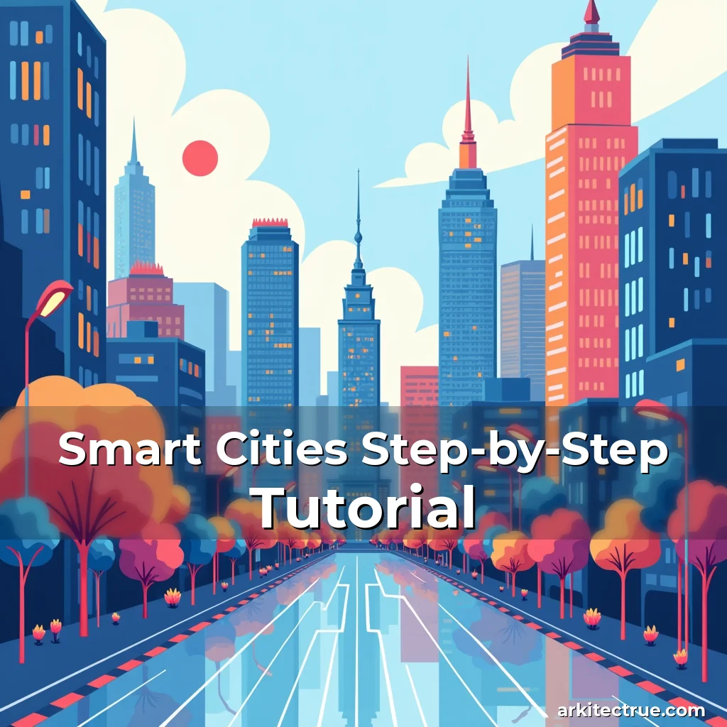 Artistic representation for Smart Cities Step-by-Step Tutorial