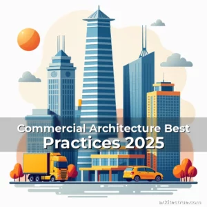 Artistic representation for Commercial Architecture Best Practices 2025
