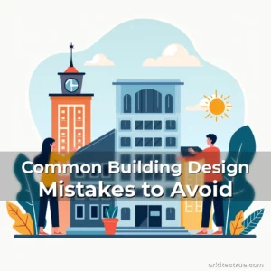 Artistic representation for Common Building Design Mistakes to Avoid