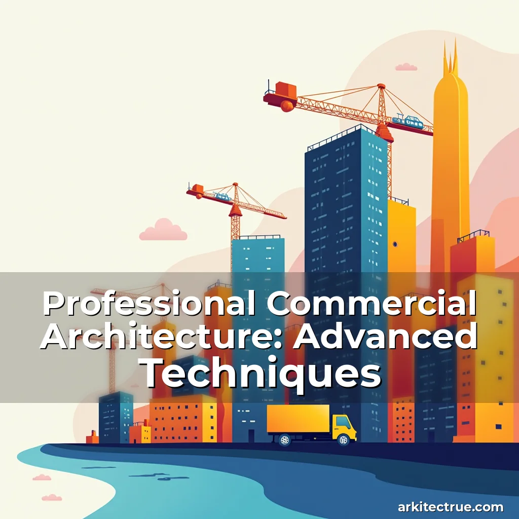 Artistic representation for Professional Commercial Architecture: Advanced Techniques
