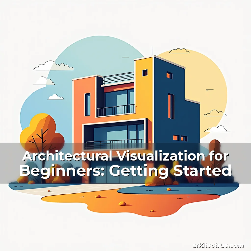Artistic representation for Architectural Visualization for Beginners: Getting Started