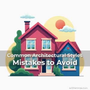 Artistic representation for Common Architectural Styles Mistakes to Avoid