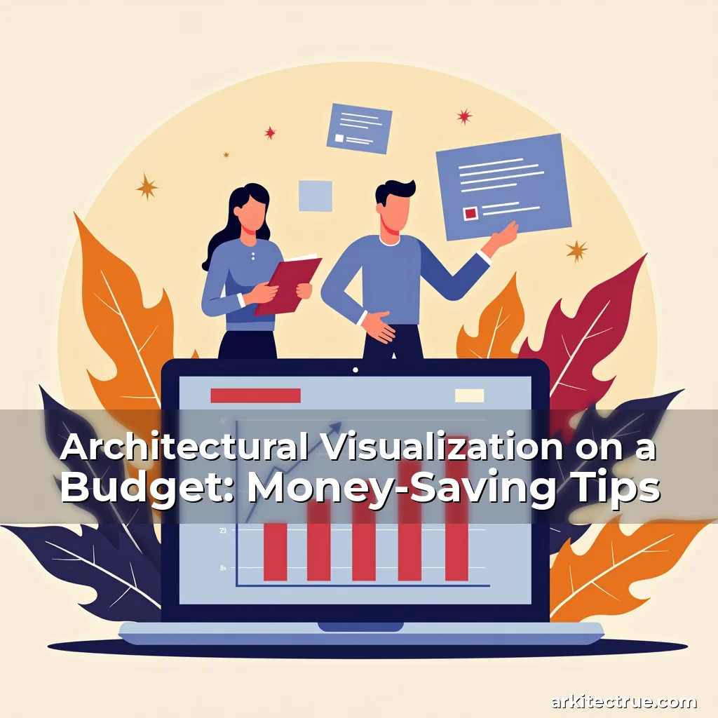 Artistic representation for Architectural Visualization on a Budget: Money-Saving Tips